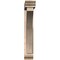 Ekena Millwork Thorton Traditional Smooth Bracket w/ Offset Brace, Douglas Fir, 5 1/2"W x 34"D x 34"H BKT0604X34X34THR01SDF - alternate 4
